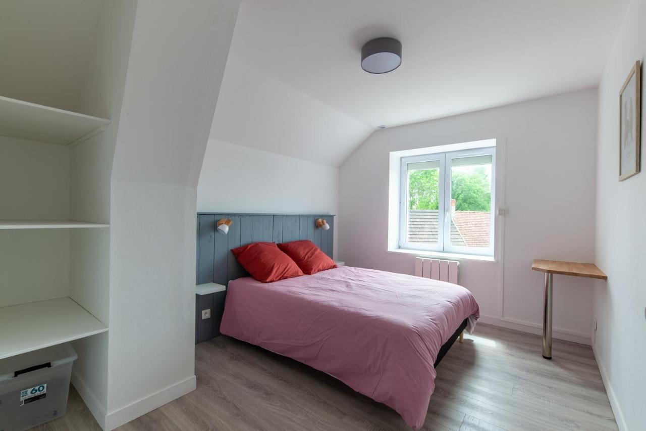 Gite Du Tilleul - Maison Climatisee Pour 8 Voyageurs Houesville Exteriör bild